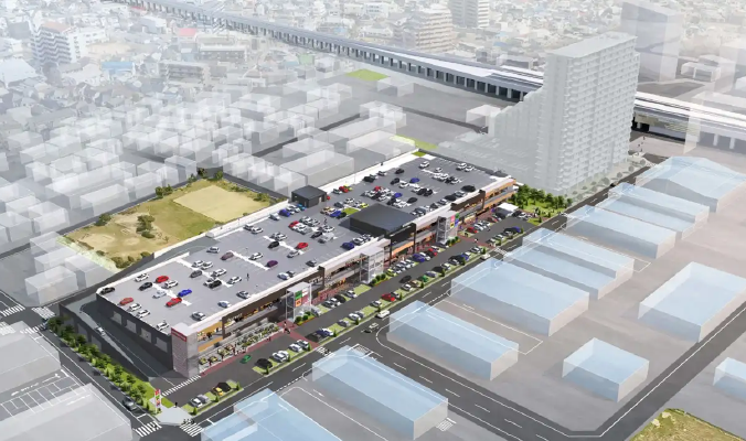 【岸和田市】JR東岸和田駅　駅前大型商業施設での医療ゾーン計画