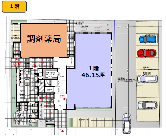 【池田市】宇保町新築医療ビル計画