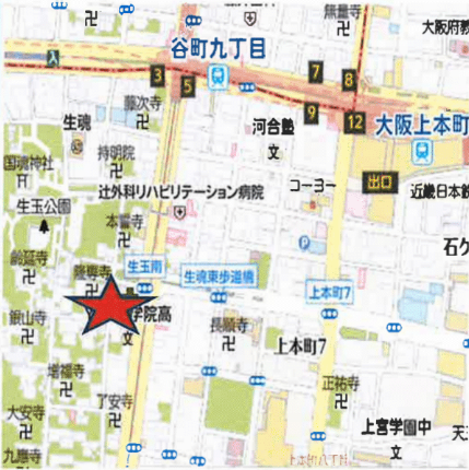 【大阪市天王寺区】谷町筋沿い「谷町９丁目」駅近医療モール計画