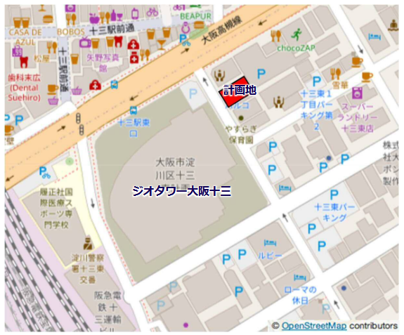 【大阪市淀川区】再開発が盛んな「十三」駅の医療モール計画