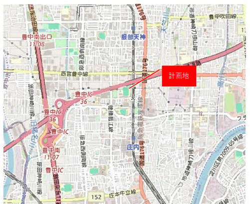 【豊中市】複合商業施設内のスーパー2階 医療モール計画