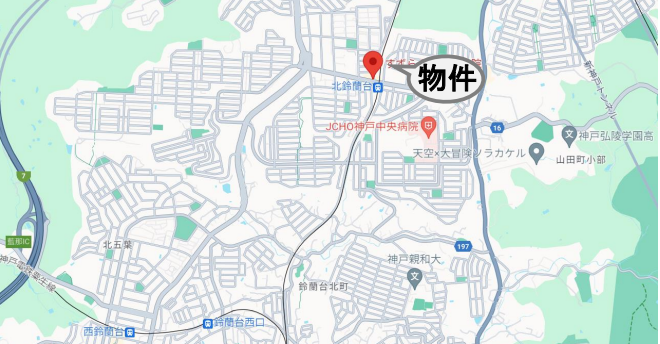 【神戸市北区】北鈴蘭台駅前クリニックモール計画