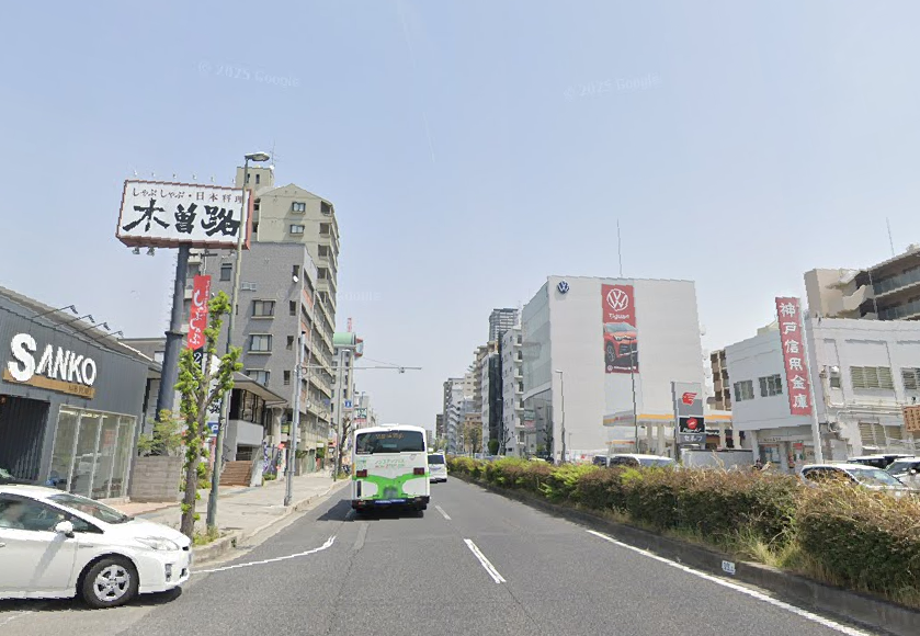 【神戸市灘区】 国道２号線沿い＜灘区徳井町＞医療モール計画