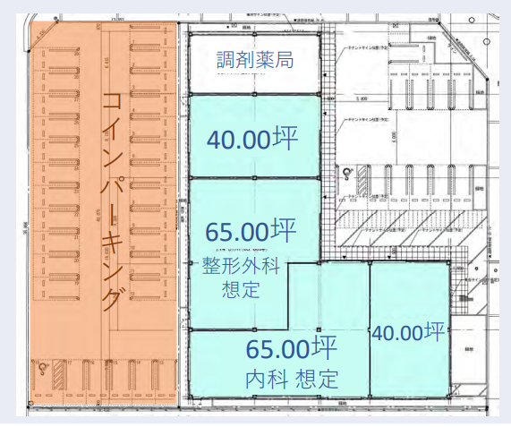 【大阪市城東区】放出駅と深江橋駅の中間に位置する新築1F医療モール