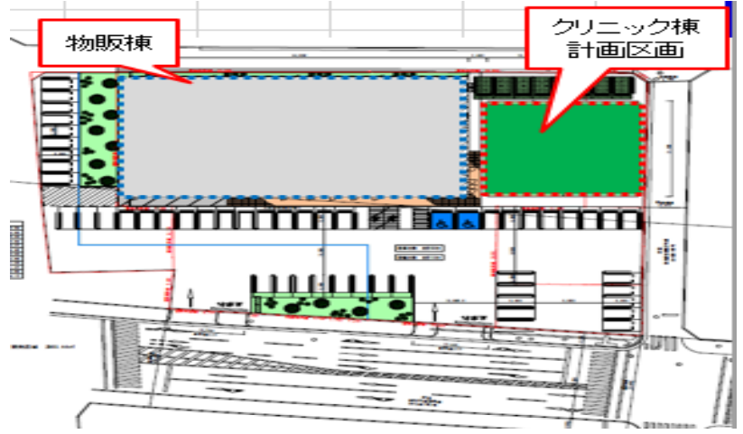 【岸和田市】ドラッグストア隣接戸建てクリニック計画