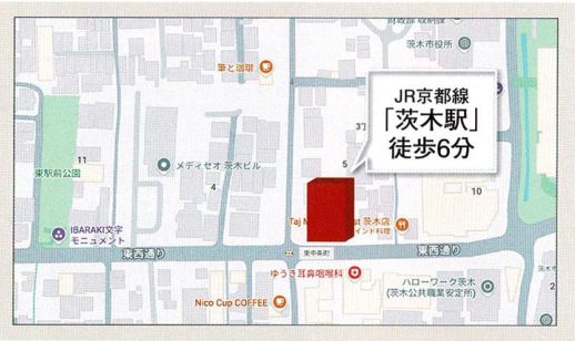 【大阪府茨木市】JR「茨木」駅近くの新築医療モール