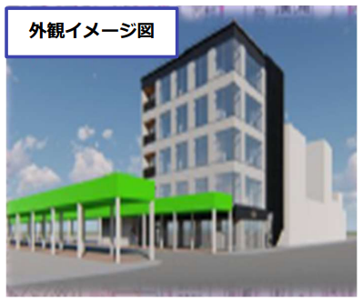 【京都市上京区】千本中立売交差点角地の新築医療ビル計画